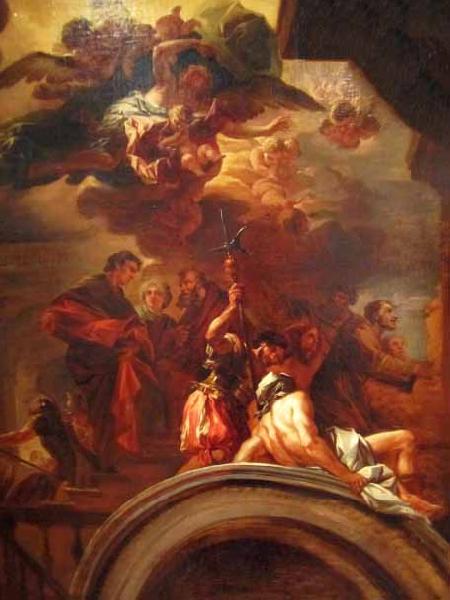 Francesco Solimena St Francis before the Pope oil painting image